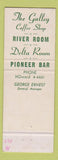 Matchbook Cover - Hotel Stockton CA
