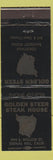 Matchbook Cover - Golden Steer Steak House Signal Hill CA WEAR