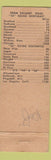 Matchbook Cover - Holiday Motel Grill Dalhart TX