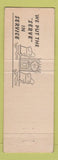 Matchbook Cover - Family Restaurant Aptos CA Cook Book