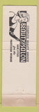 Matchbook Cover - Le Que Ue Coiffures Salon girlie Naples WEAR