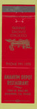 Matchbook Cover - Anaheim Depot Restaurant CA