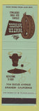 Matchbook Cover - Water Wheel Restaurant Anaheim CA