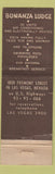 Matchbook Cover - Bonanza Lodge Las Vegas NV casino WEAR