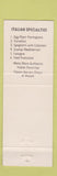 Matchbook Cover - Port D' Italy Italian Marina Del Rey Redondo Beach CA purple