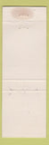 Matchbook Cover - Varsity Motel Redwood City CA green