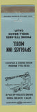Matchbook Cover - Spyglass Inn Shell Beach CA BLUE