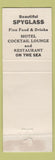 Matchbook Cover - Spyglass Inn Shell Beach CA BLUE