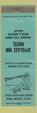 Matchbook Cover - Spyglass Inn Shell Beach CA TEAL