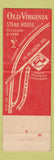 Matchbook Cover - Old Virginia South Pasadena CA WEAR