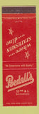 Matchbook Cover - Bedell's Sacramento CA