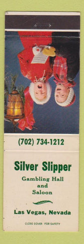 Matchbook Cover - Silver Slipper Casino Las Vegas NV Christmas
