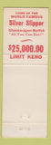 Matchbook Cover - Silver Slipper Casino Las Vegas NV Christmas