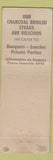 Matchbook Cover - Dutch Maier's Log Cabin Roseville CA BLACK