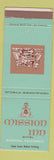 Matchbook Cover - Mission Inn Hotel Riverside CA