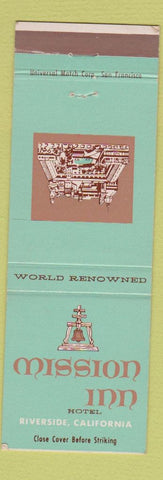 Matchbook Cover - Mission Inn Hotel Riverside CA