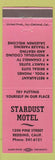 Matchbook Cover - Stardust Motel Redding CA PINK