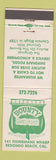 Matchbook Cover - Bounty Restaurant Redondo Beach CA