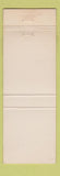 Matchbook Cover - Barbarossa European Restaurant Redwood City CA