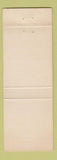 Matchbook Cover - Bill and Effie's Truck Stop Motel Verdi NV