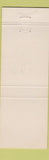 Matchbook Cover - Mediterranean Chuck Wagon South Gate CA girlie GREEN