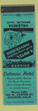 Matchbook Cover - Valencia Hotel Anaheim CA