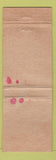 Matchbook Cover - Apple Valley Inn CA WORN