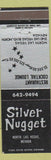 Matchbook Cover - Silver Nugget Casino North Las Vegas NV