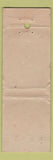 Matchbook Cover - Senator Cafe Carson City NV POOR