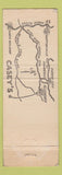 Matchbook Cover - Casey's Place Alleghany Gold Camp CA WEAR