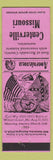 Matchbook Cover - Centerville MO Perkins Americana PINK