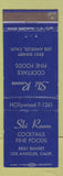 Matchbook Cover - Ski Room Los Angeles CA