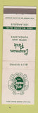 Matchbook Cover - Chapman Park Hotel Los Angeles CA WEAR
