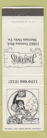 Matchbook Cover - Josephina's Sherman Oaks CA girlie?