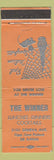 Matchbook Cover - The Winner Restaurant San Francisco CA ORANGE