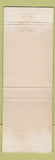 Matchbook Cover - The Winner Restaurant San Francisco CA BLACK