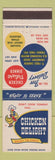 Matchbook Cover - Chicken Delights fried chicken