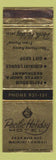 Matchbook Cover - Pacific Holiday Hotel Waikiki Hawaii WEAR