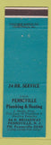 Matchbook Cover - Pennsville Plumbing Heating NJ