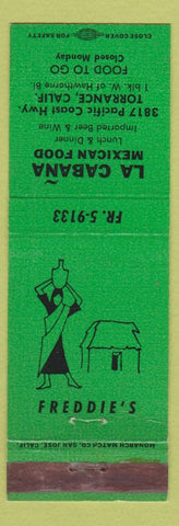 Matchbook Cover - LA Cabana Mexican Food Torrance CA