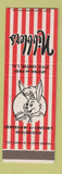Matchbook Cover - Nibblers Los Angeles CA Inglewood rabbit