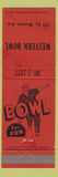Matchbook Cover - Western Bowling Los Angeles CA WEAR