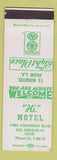Matchbook Cover - Hi Motel Los Angeles CA