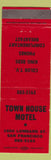 Matchbook Cover - Town House Motel San Francisco CA