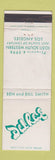 Matchbook Cover - Del Rae Los Angeles CA