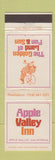 Matchbook Cover - Apple Valley Inn CA
