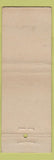 Matchbook Cover - Roosevelt Hotel Denver Colorado Theodore