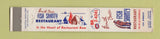 Matchbook Cover - Fish Shanty Los Angeles CA Walteria 10 Strike