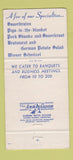 Matchbook Cover - Johnnie Held's Brown Bear Chicago IL German 30 Strike
