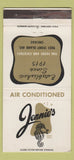 Matchbook Cover - Jennie's Chicago IL seahorse 30 Strike